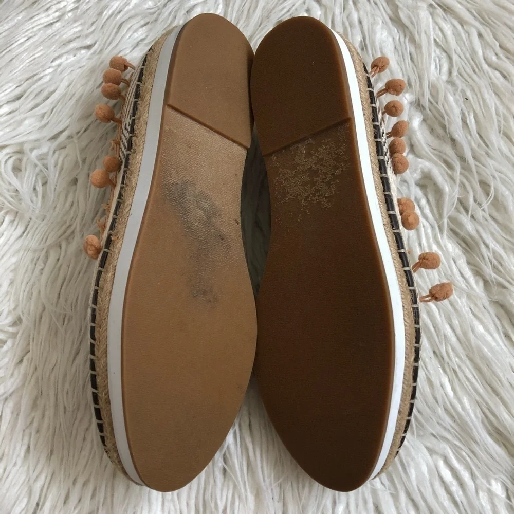 Sondra Roberts Ellie Pompom Platform Espadrille